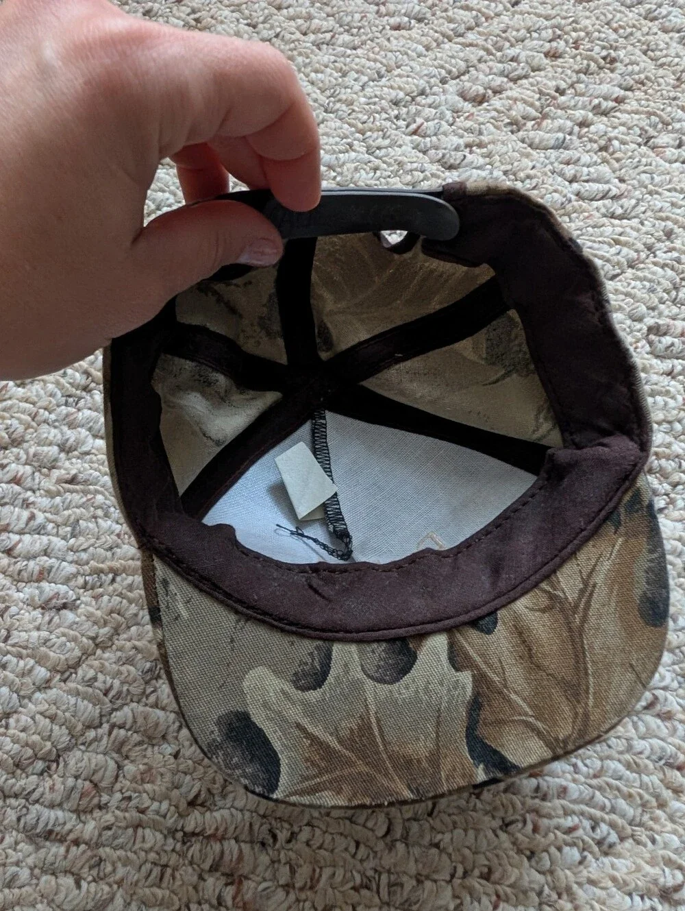 Vintage 90s Jordan Lee Original Camo Youth Baby Snapback Hat Cap Hunting Vtg
